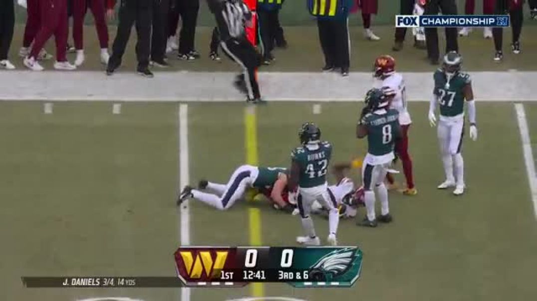 Washington Commanders vs. Philadelphia Eagles | 2024 NFC Championship Game Highlights